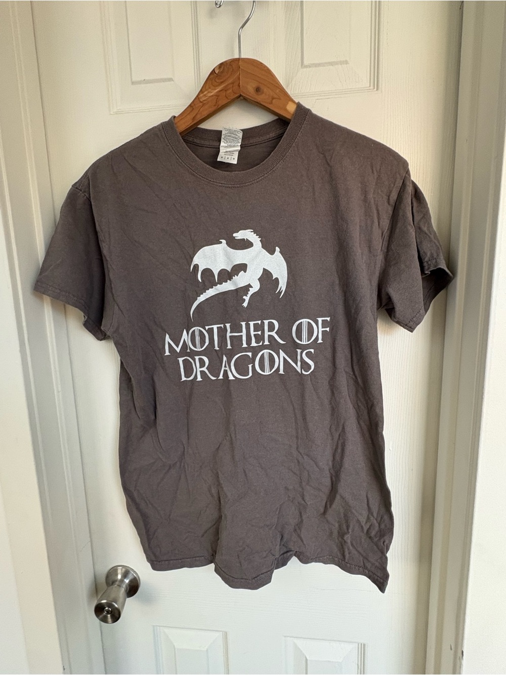 Mother of Dragons Graphic Tee - Charcoal Gray